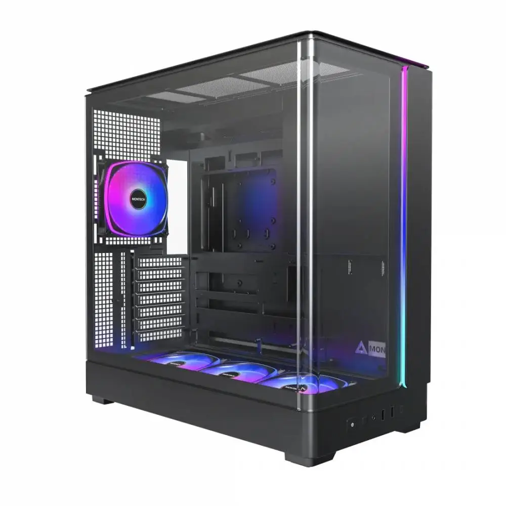 Montech кутия Case ATX - KING 45 PRO (B) - 4 x 120 mm A-RGB