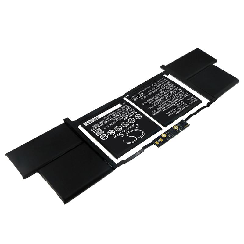 Batterie pour ordinateur portable Apple MacBook Pro 15 pouces TOUCH BAR A1990 2019 A1953 LiPo 11.4V 7300mAh CAMERON SINO