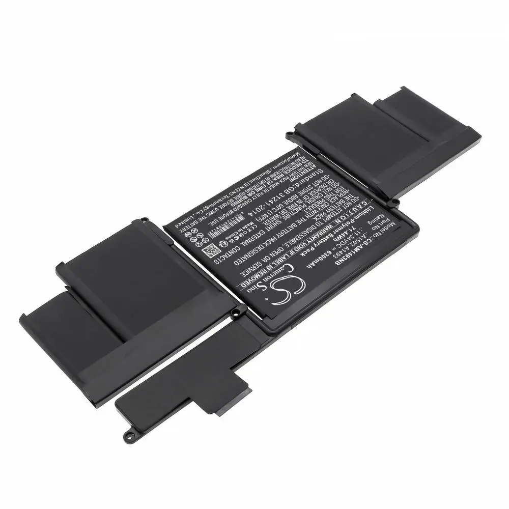 Батерия за лаптоп Apple MacBook Pro ""Core i5" 2.4 13" Late 2013 Retina A1493, A1502 LiPo 11.34V 6300mAh CAMERON SINO
