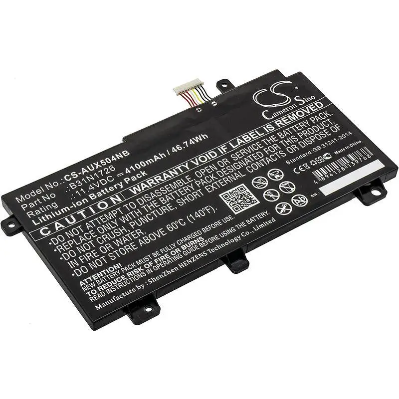Батерия за лаптоп  ASUS FX504, TUF Gaming A15 FA506IC-HN075W, TUF Gaming FX505DD-AB71-CA, B31BN91 LiPo 11.4V 4100mAh CAMERON SINO