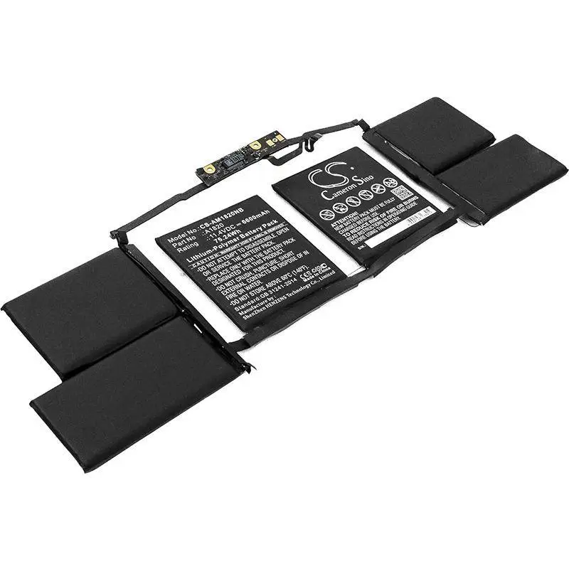 Батерия за лаптоп  Apple MacBook Pro "Core i7" 2.6 15" Touch/Late 2016  LiPo 11.4V 6600mAh CAMERON SINO
