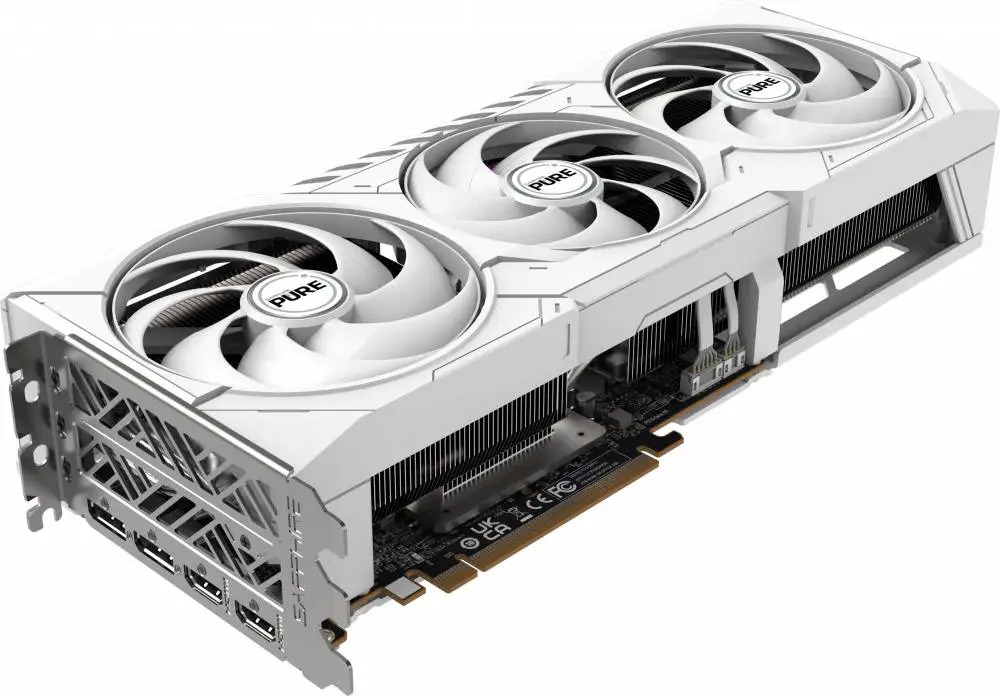 Видео карта Sapphire PURE AMD Radeon RX 9070 GAMING OC 16GB - 11349-02-20G