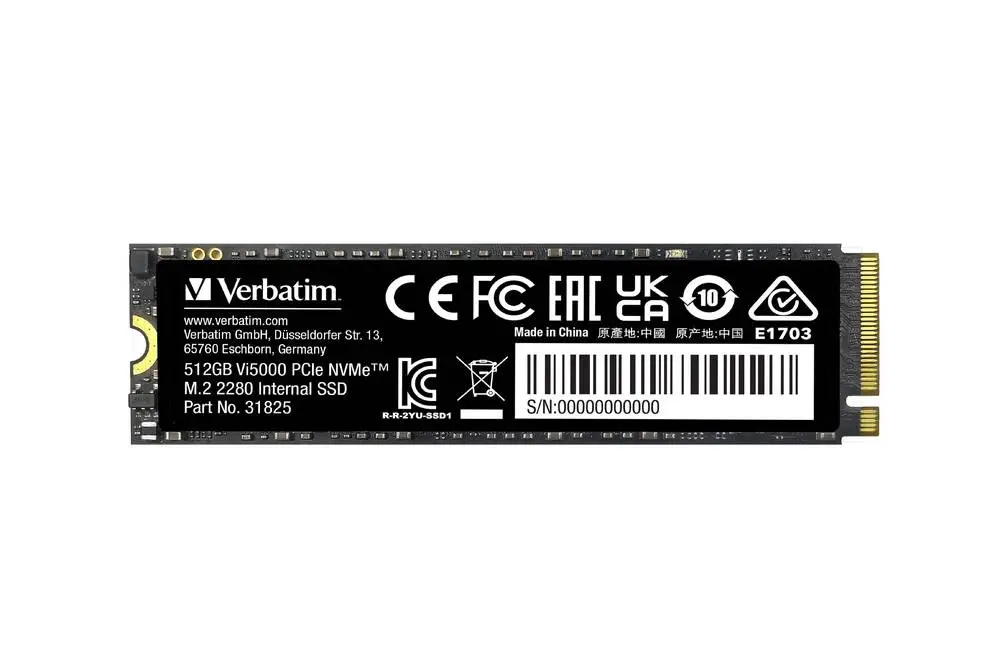 SSD Диск Verbatim Vi5000 500GB PCIe NVMe M.2 Gen4x4 
