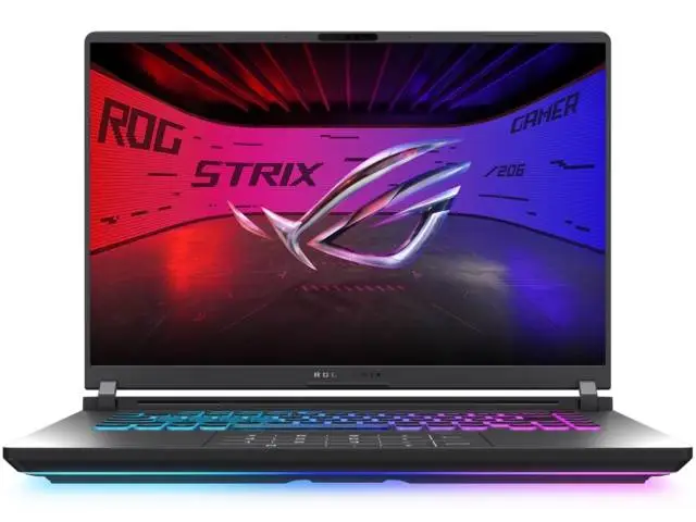 Лаптоп Asus Strix G16 G615LW-S5029W, Intel Core Ultra 9 275HX, 16.0" WQXGA (2560X1600), 240 Hz, 32GB DDR5 RAM, 1TB M.2 NVMe SSD , Nvidia GeForce RTX5080 16GB, Wi-Fi 7, Windows 11, Eclipse Gray - 90NR0LG1-M00740