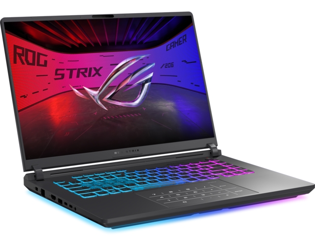 Лаптоп Asus Strix G16 G615LW-S5029W, Intel Core Ultra 9 275HX, 16.0" WQXGA (2560X1600), 240 Hz, 32GB DDR5 RAM, 1TB M.2 NVMe SSD , Nvidia GeForce RTX5080 16GB, Wi-Fi 7, Windows 11, Eclipse Gray - 90NR0LG1-M00740