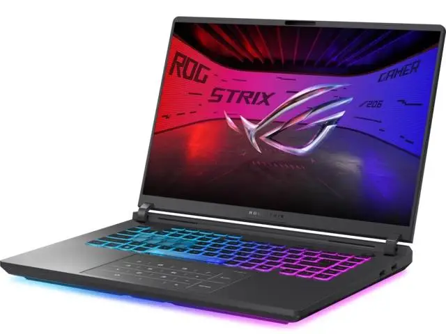 Лаптоп Asus Strix G16 G615LW-S5029W, Intel Core Ultra 9 275HX, 16.0" WQXGA (2560X1600), 240 Hz, 32GB DDR5 RAM, 1TB M.2 NVMe SSD , Nvidia GeForce RTX5080 16GB, Wi-Fi 7, Windows 11, Eclipse Gray - 90NR0LG1-M00740