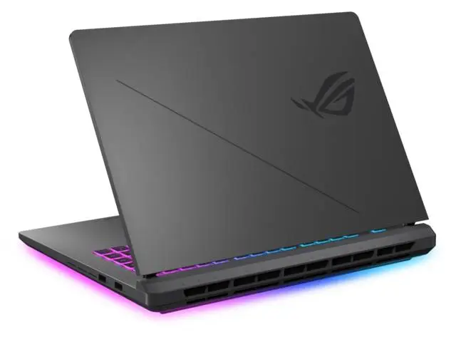 Лаптоп Asus Strix G16 G615LW-S5029W, Intel Core Ultra 9 275HX, 16.0" WQXGA (2560X1600), 240 Hz, 32GB DDR5 RAM, 1TB M.2 NVMe SSD , Nvidia GeForce RTX5080 16GB, Wi-Fi 7, Windows 11, Eclipse Gray - 90NR0LG1-M00740