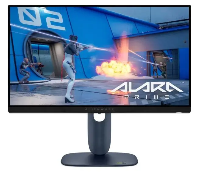 Monitor Dell Alienware AW2525HM, 25" LED, IPS AG, FHD (1920x1080), 320Hz, 0.05 ms GtG, AMD FreeSync, NVIDIA G-SYNC, HDMI, DP, USB 5Gbps, USB-A, Nero