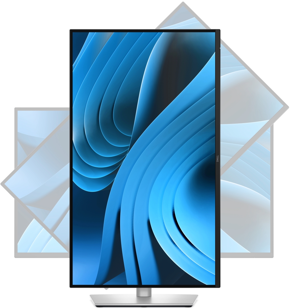 Монитор Dell P2725D, 27" WQHD LED, IPS, WQHD 2560x1440, 5ms, 100 Hz, 99% sRGB, USB-C, 3x USB 5Gbps Type-A, HDMI, Display Port, Black