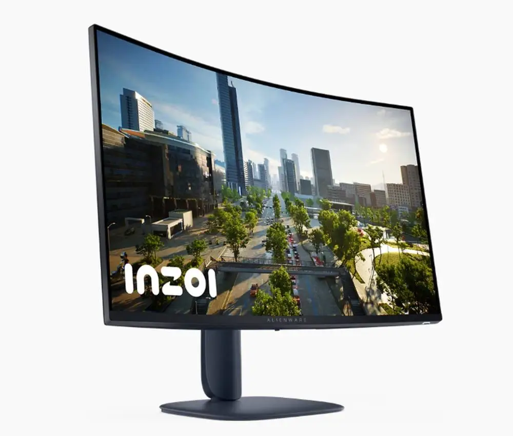 Монитор Dell Alienware AW3225DM, 31.5" Curved WQHD LED AG , VA, 2560x1440, 180 Hz, 1ms GTG, HDR, VRR, AMD FreeSync, VESA AdaptiveSync, HDMI, DP, USB 5Gbps, PIP, PBP, Black