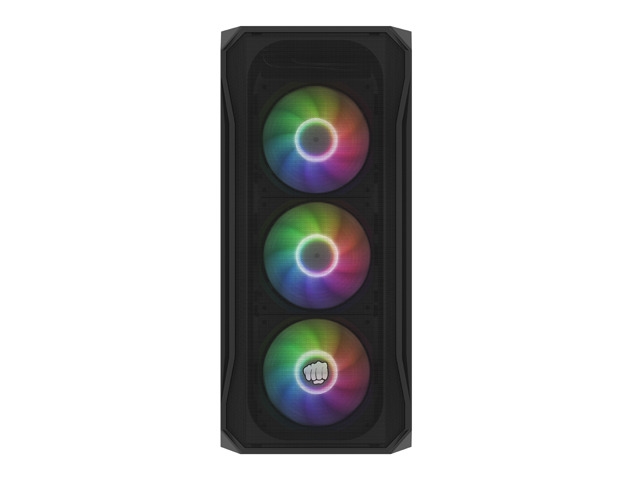 Кутия Fury PC Case Shobo SH4F RGB Midi Tower, Window, Black - NFO-2154