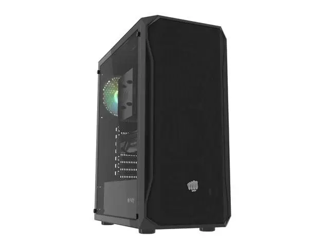 Case Fury PC Case Shobo SH4 RGB Midi Tower, Finestra, Nero - NFO-2153