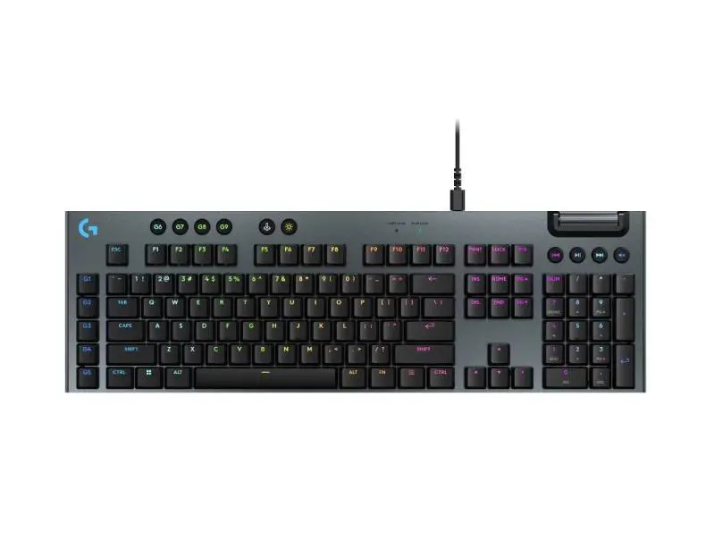 Клавиатура Logitech G915 X Low Profile Wired Gaming Keyboard, Tactile - 920-012942