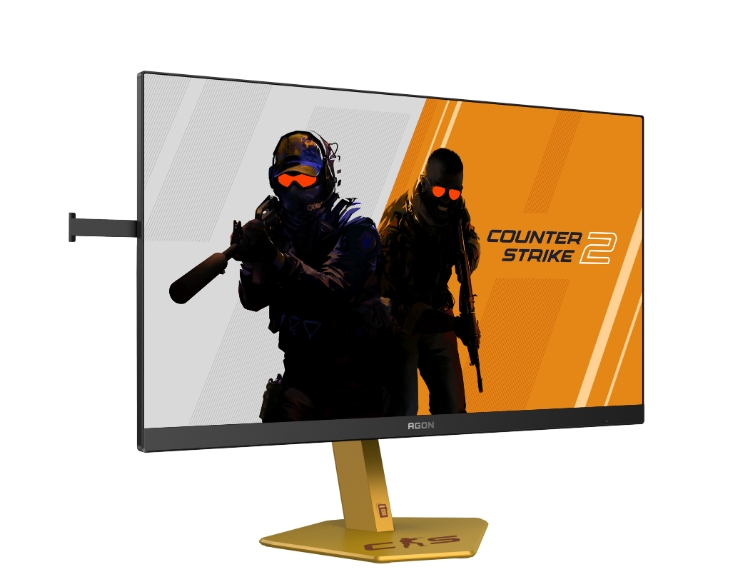 Монитор AOC CS24A, 24.1" TN eSports WLED, 1920x1080, 610Hz (OC, Native 600Hz), 0.5ms GtG, 0.3ms MPRT, AMD FreeSync, G-Sync, FlickerFree, Low Blue Light, 2xHDMI, DP, USB hub