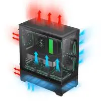 Кутия Gamemax Vista 2 AB Case EATX 3 x 120 mm ARGB