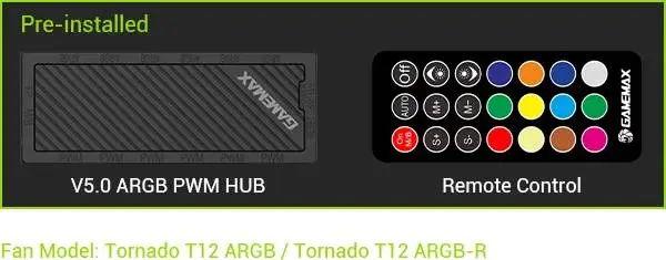 Кутия Gamemax Vista 2 AB Case EATX 3 x 120 mm ARGB