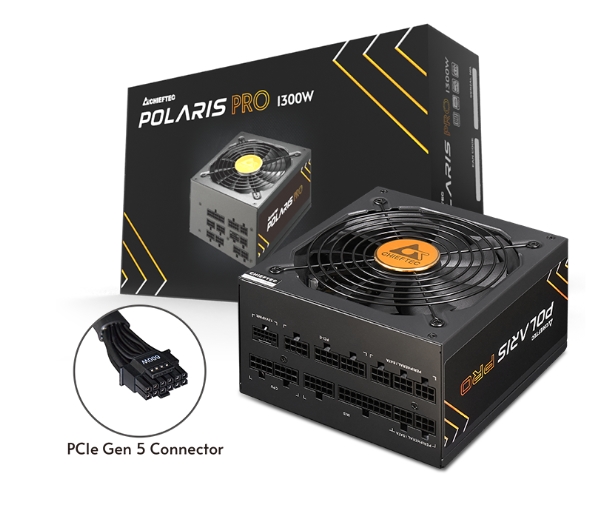 Захранване Chieftec Polaris Pro 1300W ATX 3.0 80 Plus Gold PSU - PPX-1300FC-A3