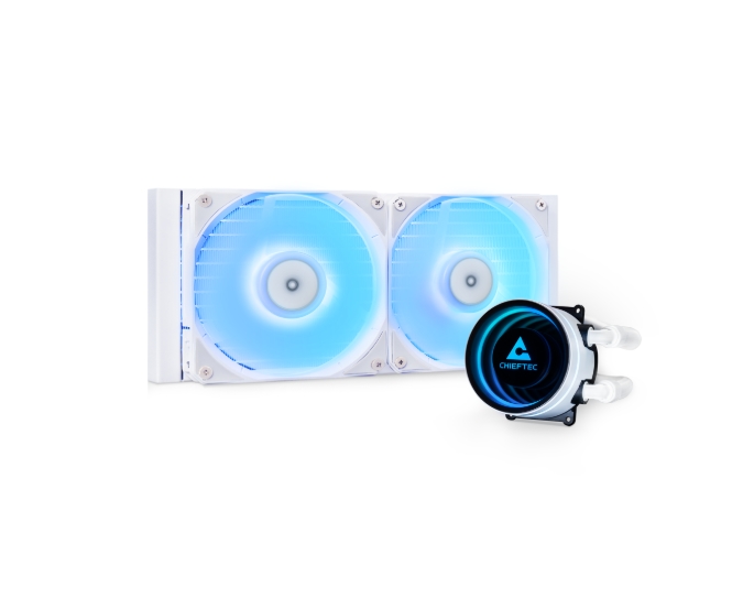 Охладител за процесор Chieftec Iceberg 240 White RGB 240mm AIO Water Cooler