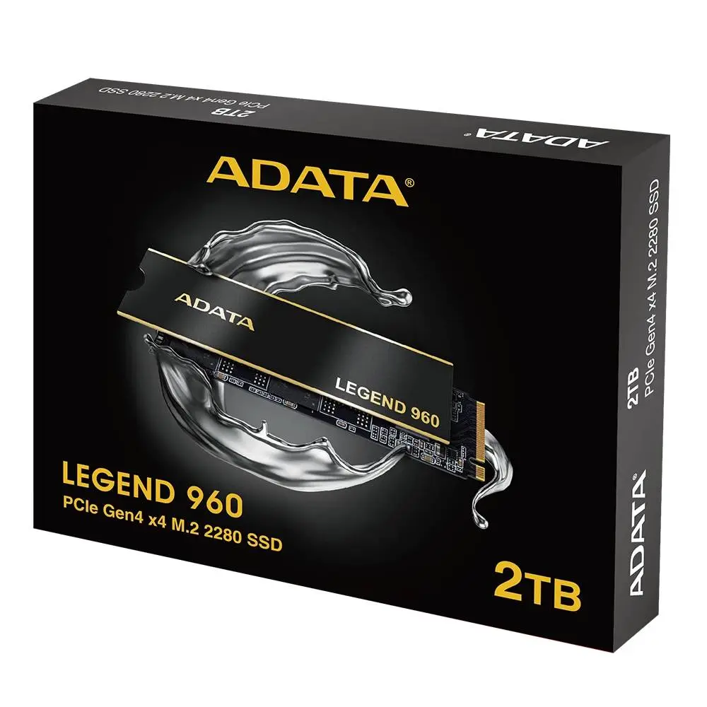 SSD Диск ADATA LEGEND 960 2TB M.2 2280 NVMe PCIe Gen4x4 - ALEG-960-2TCS 