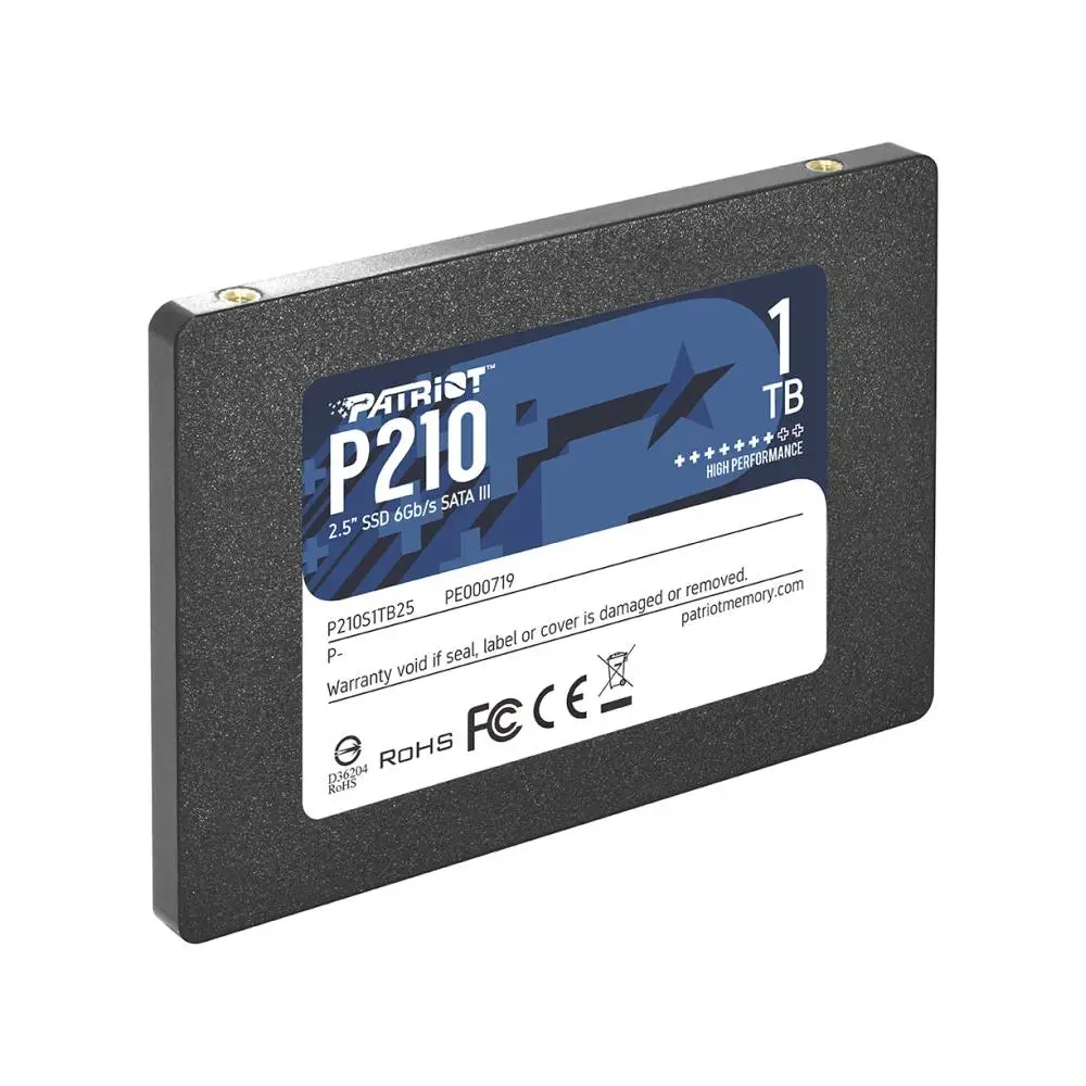 Диск SSD Patriot P210 1TB SATA3 2.5"- P210S1TB25