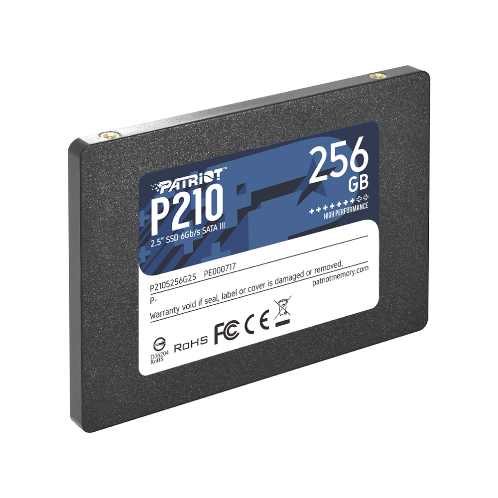 Диск SSD Patriot P210 256GB SATA3 2.5"- P210S256G25