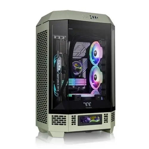 Кутия Thermaltake Tower 300 Matcha Green - CA-1Y4-00SEWN-00