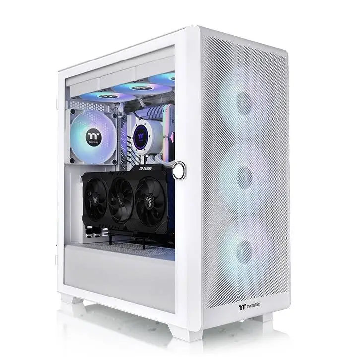 Кутия Thermaltake S250 TG ARGB Snow - CA-1Y6-00M6WN-00
