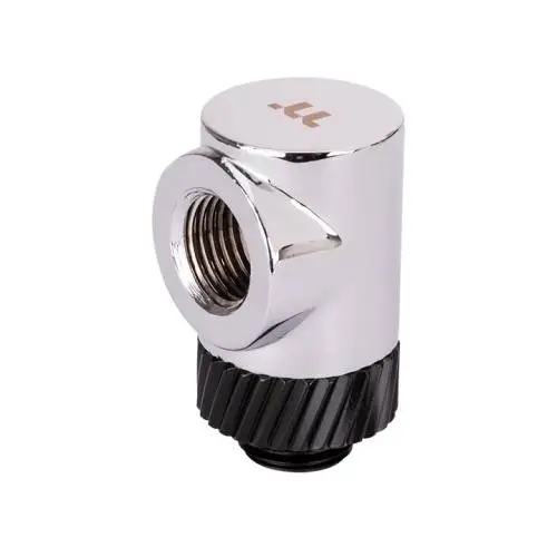 Фитинг Thermaltake Pacific SF 90 Degree Adapter Silver Black