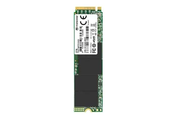 Диск SSD Transcend 2TB, M.2 2280, PCIe Gen3x4, M-Key, 3D TLC, with Dram - TS2TMTE220S