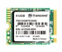 Диск SSD Transcend 512GB, M.2 2230, PCIe Gen3x4, NVMe, 3D TLC, DRAM-less - TS512GMTE300S