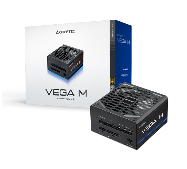 Захранване Chieftec Vega 1000W ATX 3.1 80 Plus Gold PSU - PPG-1000-C