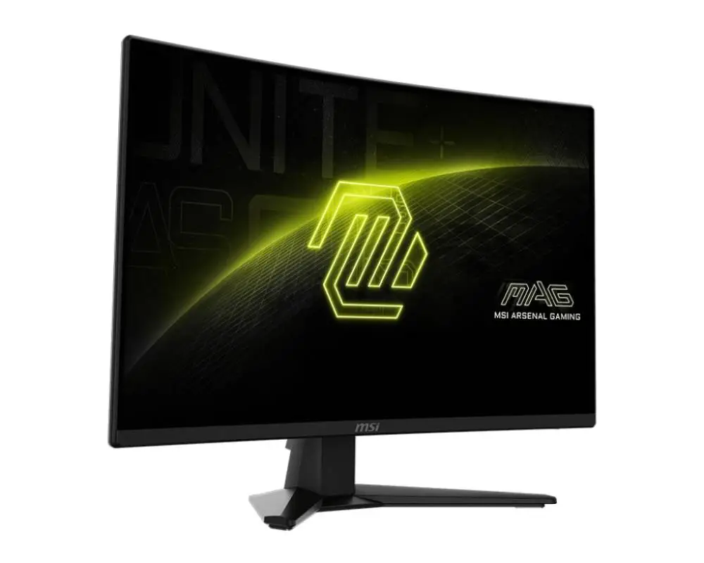 Монитор MSI MAG 274CQF, 27", Rapid VA, 2560x1440 (WQHD), 0.5ms, 180Hz, CURVE 1500R, Adaptive-Sync, DP(1.4), 2xHDMI 2.0b, Tilt, VESA, Black