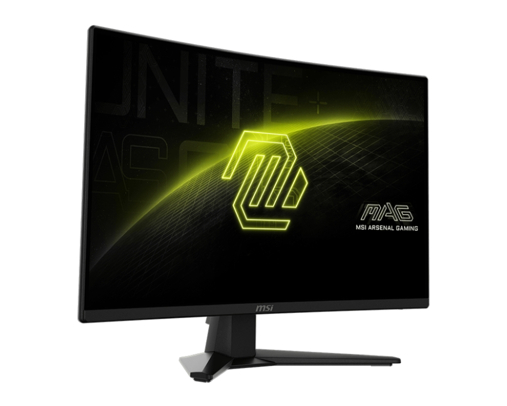 Монитор MSI MAG 274CQF, 27", Rapid VA, 2560x1440 (WQHD), 0.5ms, 180Hz, CURVE 1500R, Adaptive-Sync, DP(1.4), 2xHDMI 2.0b, Tilt, VESA, Black