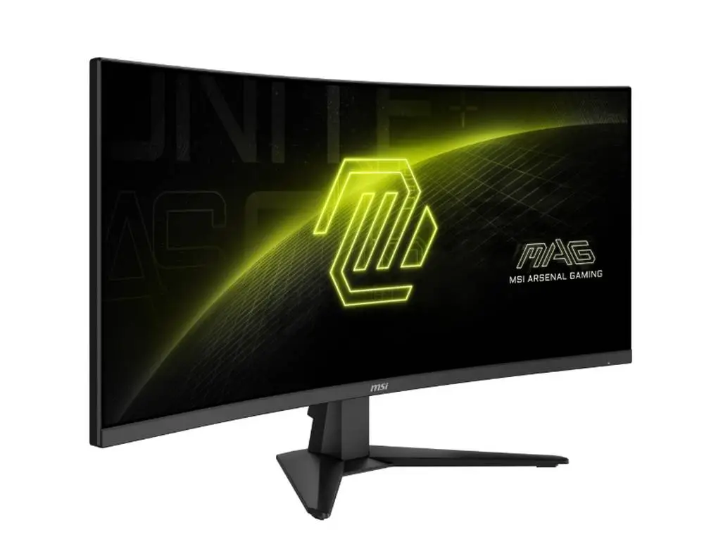 Монитор MSI MAG 346CQ, 34&rdquo;, 1ms, 180Hz, Rapid VA, 3440 x 1440 (UWQHD), 21:9, CURVE 1500R, AMD FreeSync Premium, HDR Ready, DP(1.4a), 2xHDMI 2.0b, Black - 9S6-3DD71M-011
