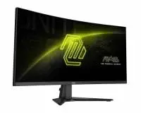 Монитор MSI MAG 346CQ, 34&rdquo;, 1ms, 180Hz, Rapid VA, 3440 x 1440 (UWQHD), 21:9, CURVE 1500R, AMD FreeSync Premium, HDR Ready, DP(1.4a), 2xHDMI 2.0b, Black - 9S6-3DD71M-011