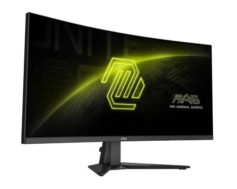 Монитор MSI MAG 346CQ, 34&rdquo;, 1ms, 180Hz, Rapid VA, 3440 x 1440 (UWQHD), 21:9, CURVE 1500R, AMD FreeSync Premium, HDR Ready, DP(1.4a), 2xHDMI 2.0b, Black - 9S6-3DD71M-011