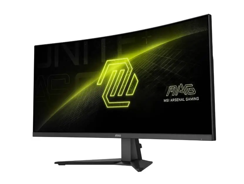 Монитор MSI MAG 346CQ, 34&rdquo;, 1ms, 180Hz, Rapid VA, 3440 x 1440 (UWQHD), 21:9, CURVE 1500R, AMD FreeSync Premium, HDR Ready, DP(1.4a), 2xHDMI 2.0b, Black - 9S6-3DD71M-011