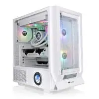 Комбо кутия и охладител Thermaltake Ceres 350 White + Thermaltake TH360 V2 Ultra EX ARGB Sync CPU Liquid Cooler Snow Edition