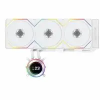 Охладител за процесор Lian Li HydroShift II LCD-C 360TL ARGB - Бял
