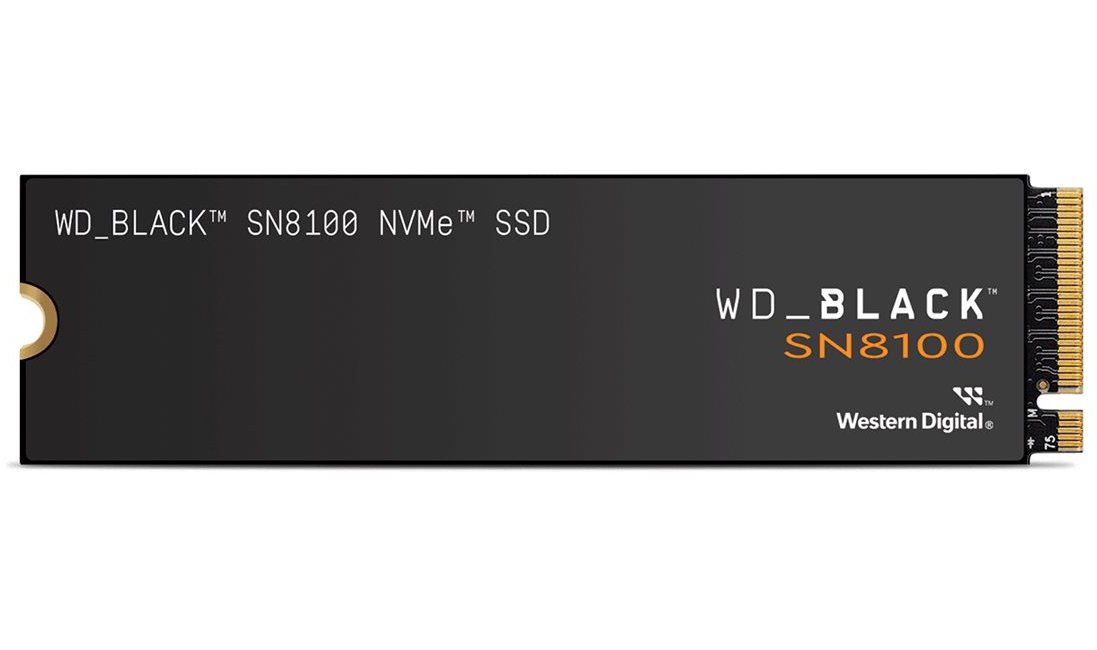 Диск SSD WD Black SN8100 4TB M.2 2280 NVMe PCIe 5.0x4 - WDS400T1X0M-00CMT0