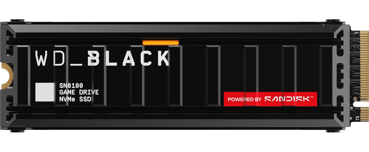 Диск SSD WD Black SN8100 2TB M.2 2280 NVMe PCIe 5.0x4 Heatsink - WDS200T1XHM-00CMT0