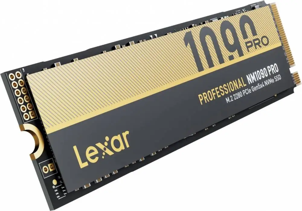 SSD Диск Lexar NM1090 Pro 1TB M.2 2280 NVMe PCIe Gen5x4 - LNM109P001T-RNNNG