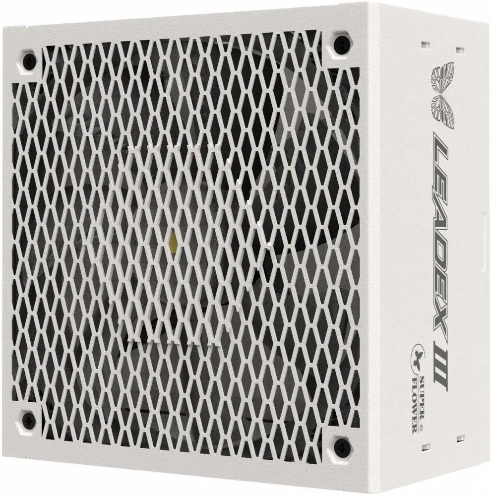 Захранване Super Flower Leadex III Gold 1300W 80 Plus Gold ATX 3.1 PSU - SF-1300F14GE(WH)
