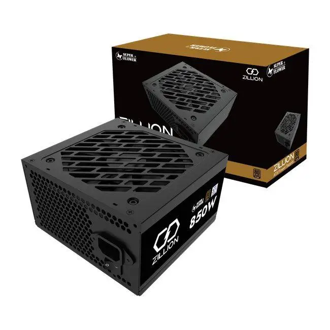 Захранване Super Flower Zillion DB Bronze 850W 80 Plus Bronze ATX 3.1 PSU - SF-850Z12DB(DA)