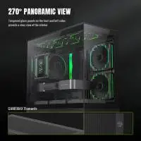 Кутия Gamemax Vista 2 MB Case EATX 3 x 120 mm Addressable RGB