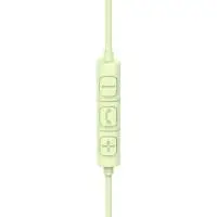 HAMA Слушалки с микрофон "Fun C", USB-C, водач за кабел от едната страна, зелени