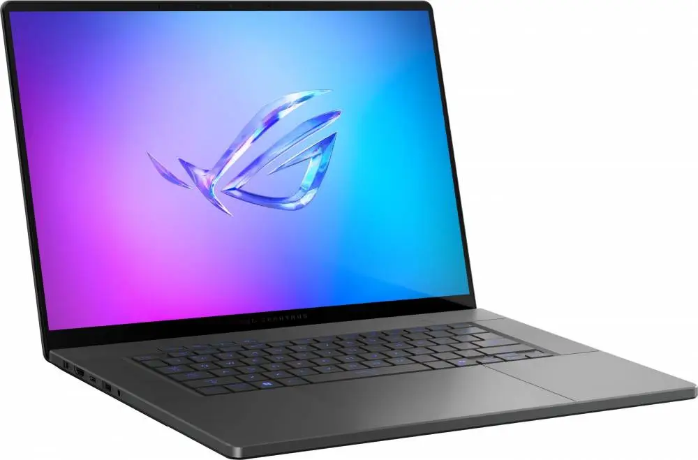 Лаптоп ASUS ROG Zephyrus G16 2025 GU605CR-QR109W - 16" OLED 240Hz, WQXGA, Intel Core Ultra 9 285H, 32GB LPDDR5X, 2TB SSD, RTX 5070TI 12GB GDDR7