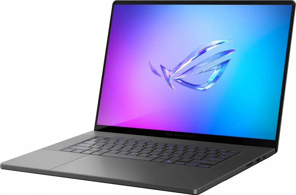 Лаптоп ASUS ROG Zephyrus G16 2025 GU605CR-QR109W - 16" OLED 240Hz, WQXGA, Intel Core Ultra 9 285H, 32GB LPDDR5X, 2TB SSD, RTX 5070TI 12GB GDDR7