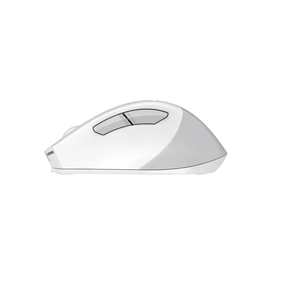 Безжична безшумна мишка A4tech FG35CS Plus White Fstyler, 2.4Ghz ,бяла, USB-C