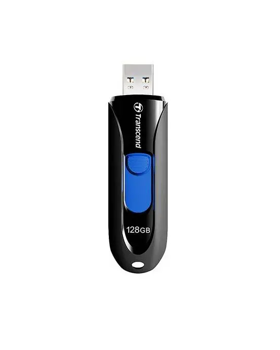 Памет Transcend 128GB, USB3.1, Pen Drive, Capless, Black - TS128GJF790K